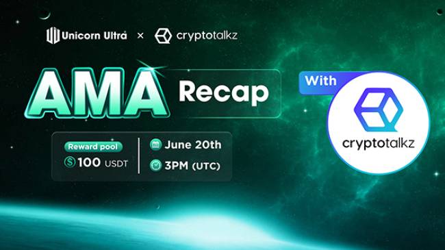 AMA RECAP: UNICORN ULTRA X CRYPTO TALKZ 