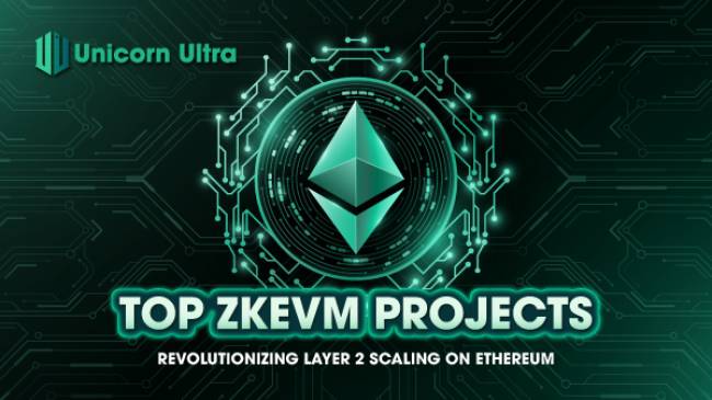 Top zkEVM projects - Revolutionizing layer 2 scaling on Ethereum